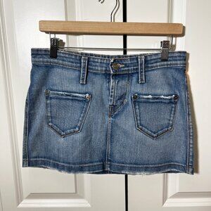 Butterfly Jeans Co. Jean Mini Skirt Size 28